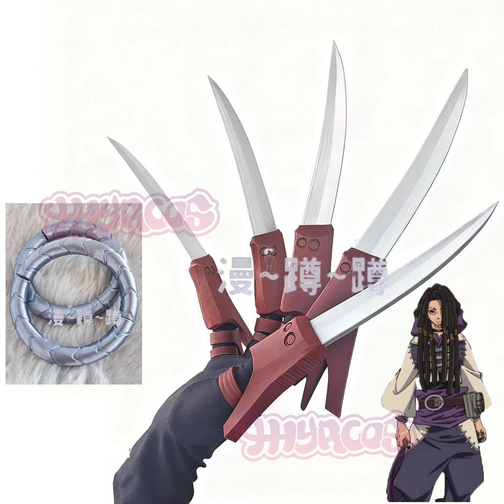 3D Printing Nails - Gachiakuta Jabber Wonger 코스프레 소품 3D