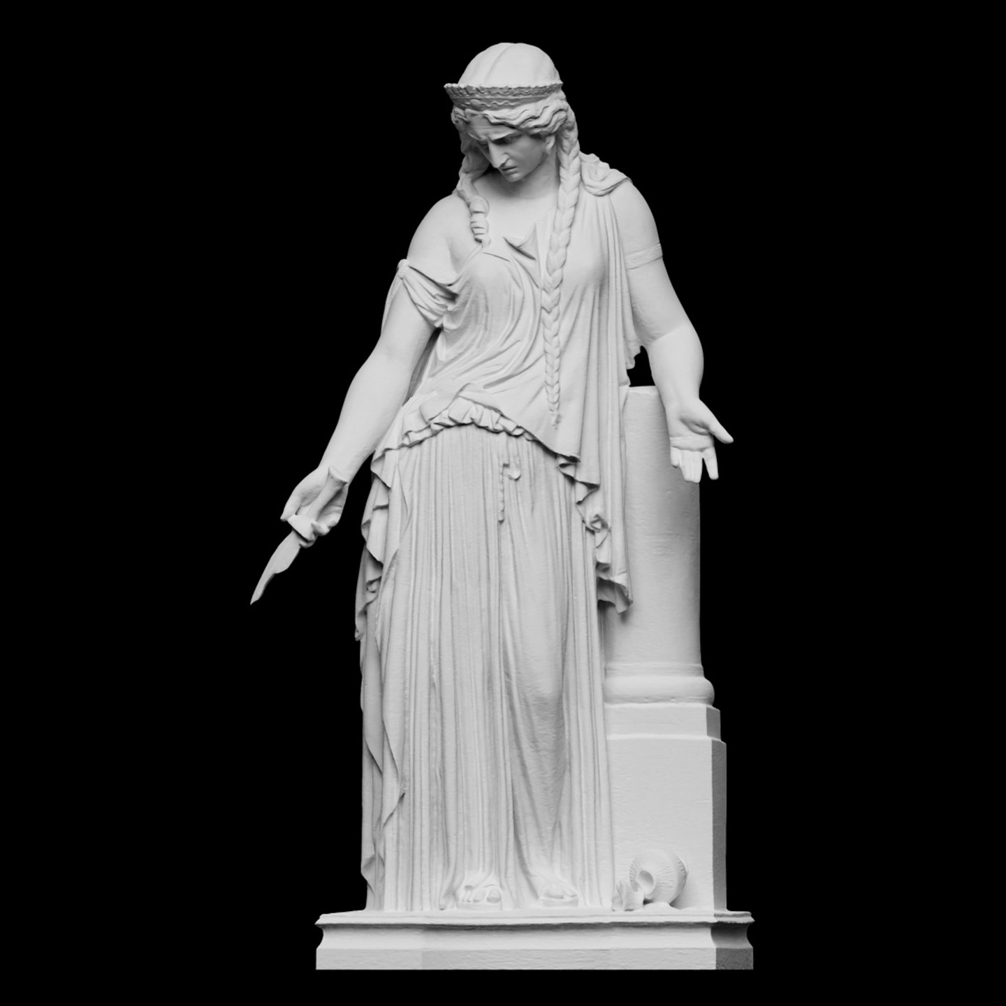 3D Printing Material - 메디아 조각상, 3D 프린팅 레진 소재,