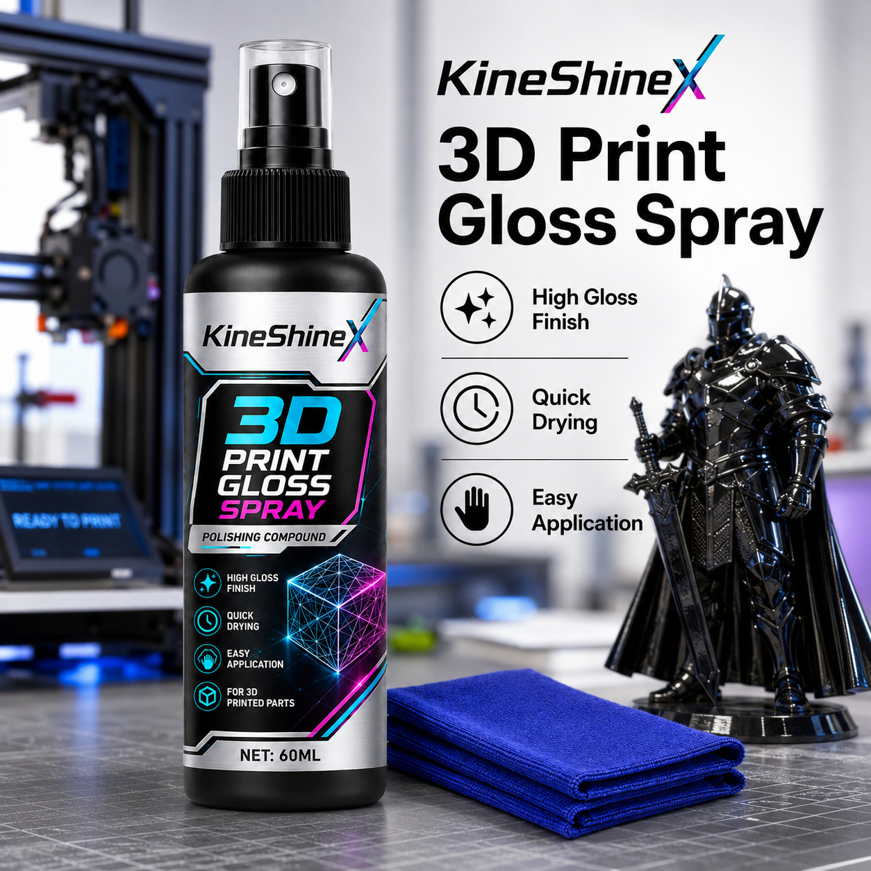 3D Printing Technology - 3D 프린트 광택 스프레이 폴리싱 컴파운드