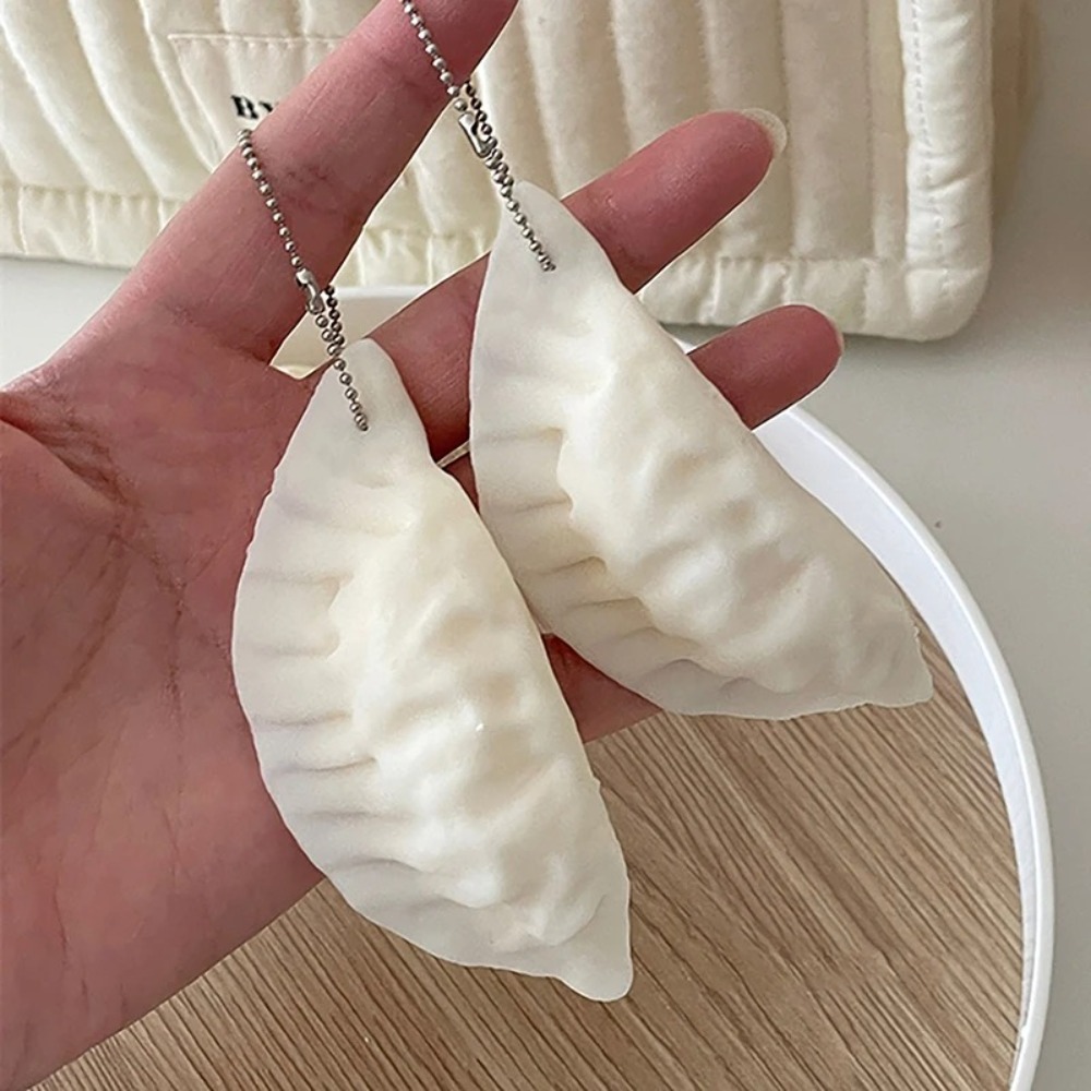 3D Printing In Food - 미니 시뮬레이션 음식 만두 열쇠고리 스트레스