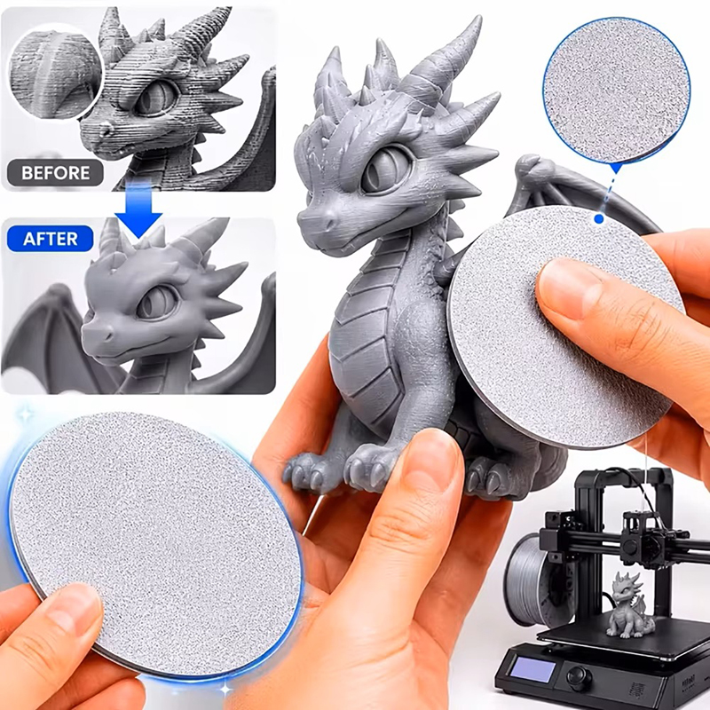 3D Printing Material - 3D 프린팅용 레진 연마 디스크, PLA