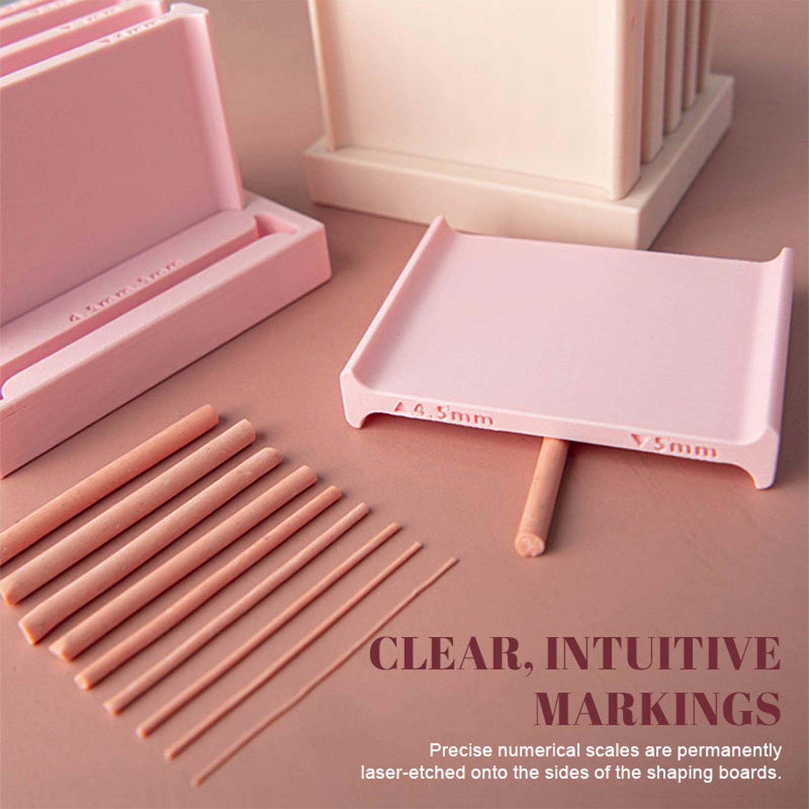 3D Printing Clay - 클레이 비드 롤러 세트(보관 베이스 포함)