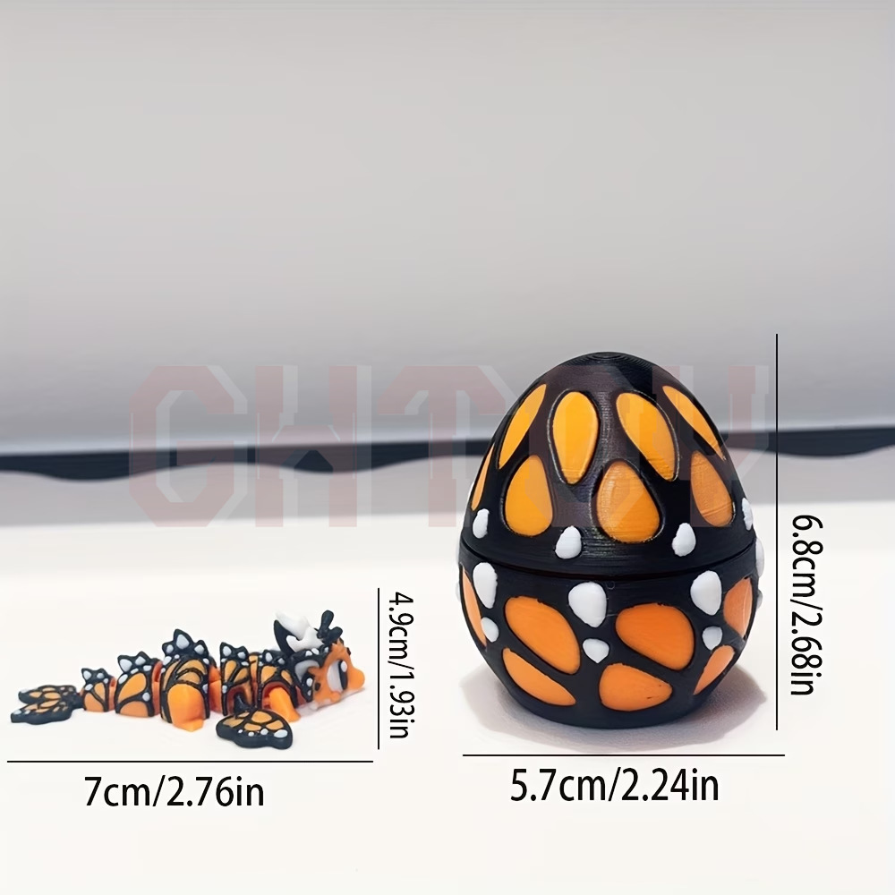 3D Printing Egg - 3D 프린팅으로 제작된 나비 모양의 용