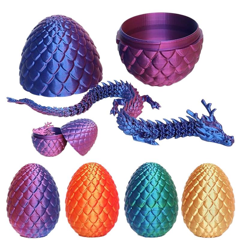 3D Printing Egg - (BF06)3D 프린팅된 30cm 드래곤 알과 관절형