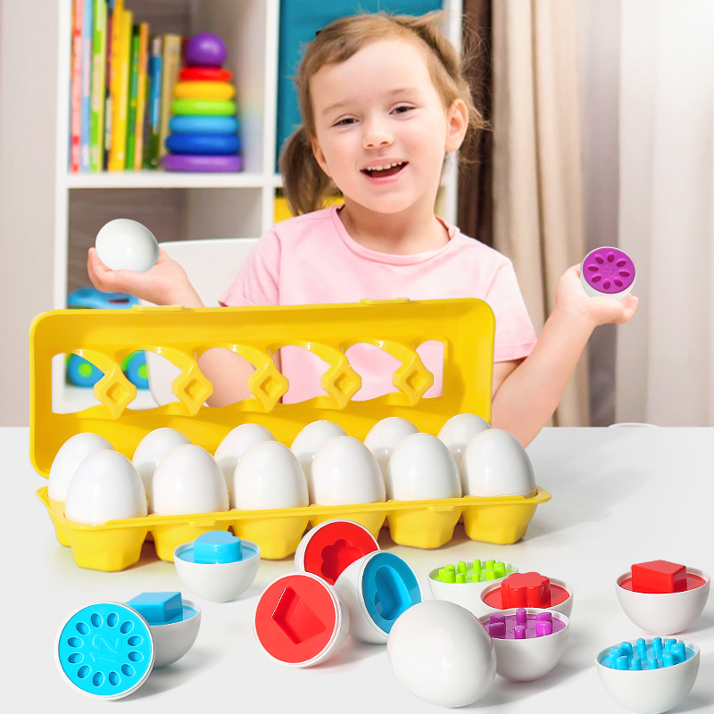 3D Printing Egg - 계란 나사 3D 퍼즐 몬테소리 학습
