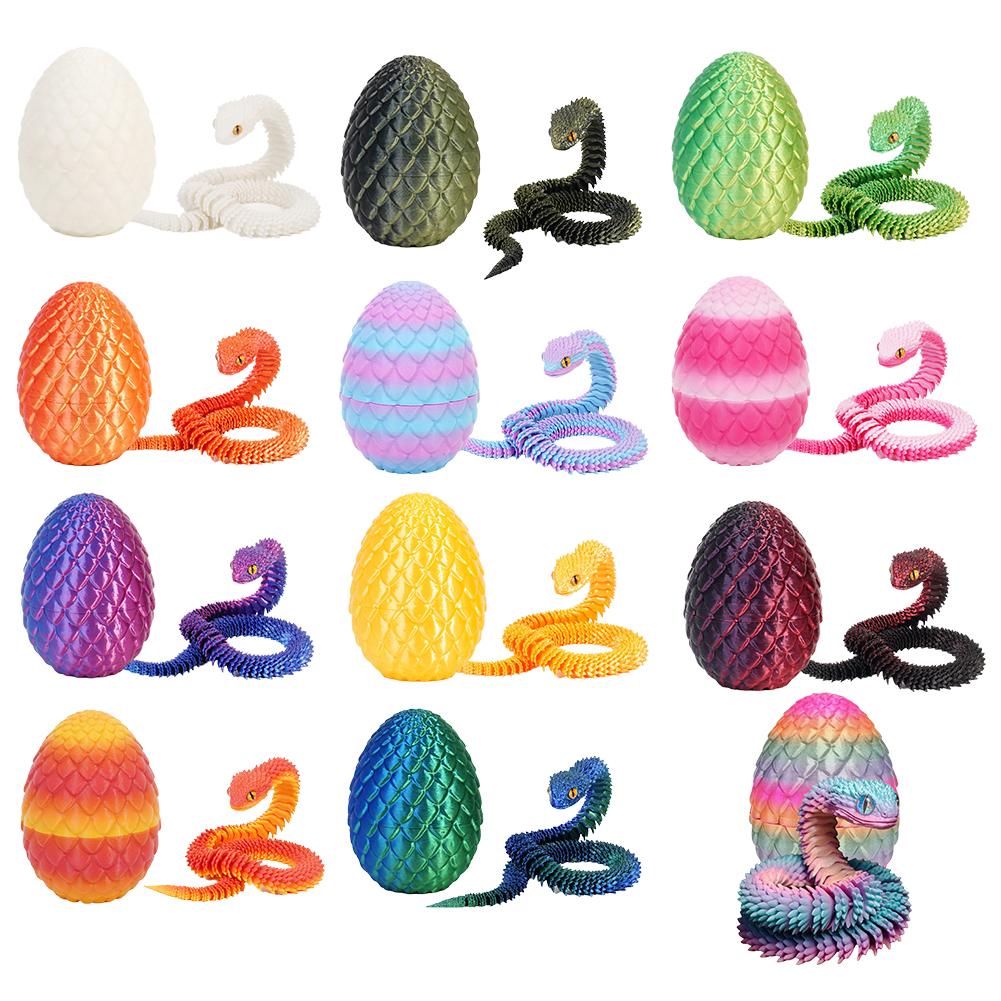 3D Printing Egg - 3D 프린팅 멋진 뱀 드래곤 알