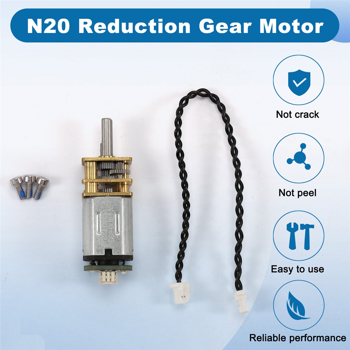 3D Printing Output - A49T N20 감속 기어 모터 N20