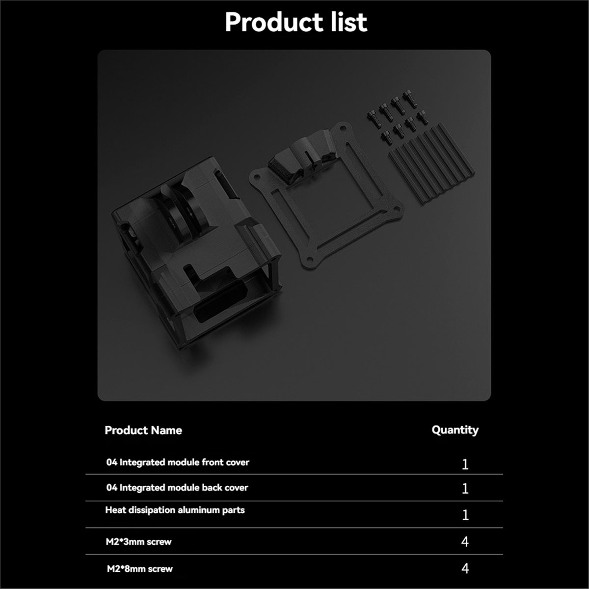 AU47-DJI O4 Pro 카메라 마운트용 알루미늄  - 3D Printing Aluminium 리뷰 및 가격