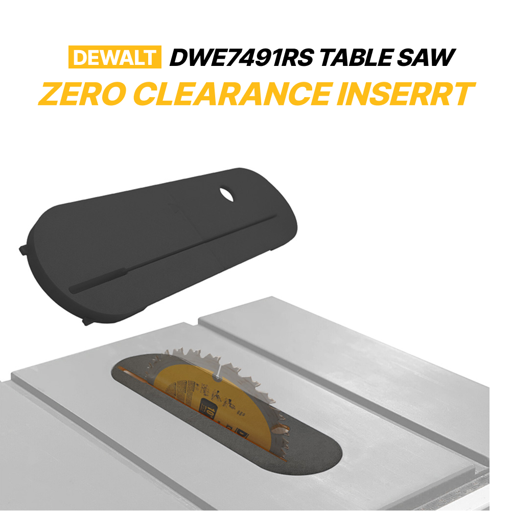 제로 클리어런스 인서트는 DeWalt DWE7491RS - 3D Printing Excavator 리뷰 및 가격