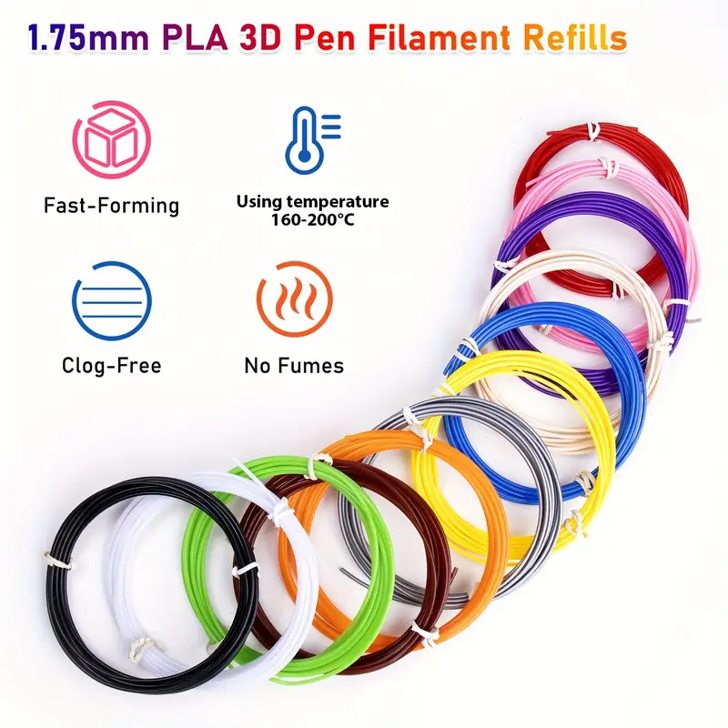 3D 펜 인쇄 직경 1.75mm 200M 용 40/32 - Pla Filament 1.75Mm 리뷰 및 가격