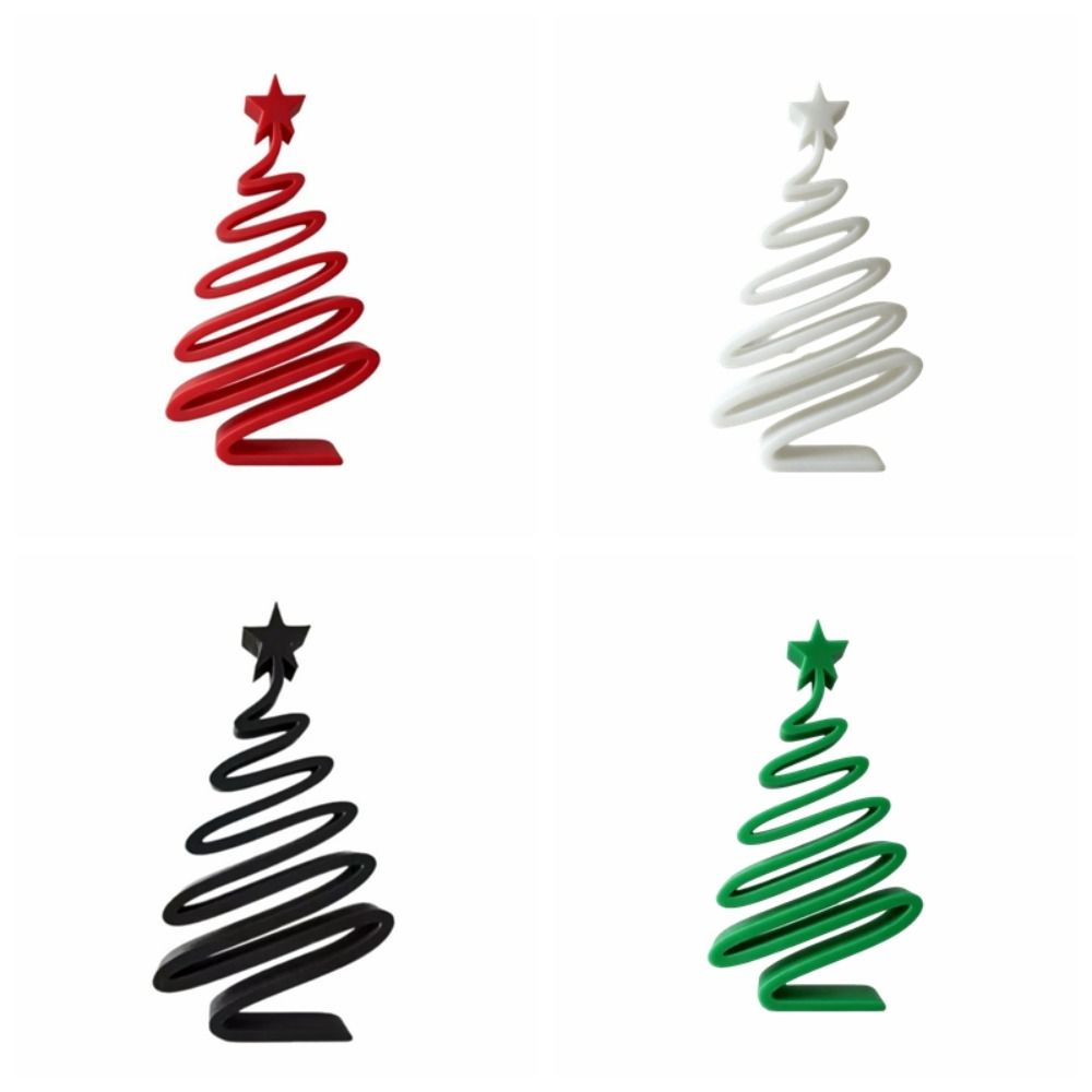 3D 프린팅 크리스마스 피규어 나선형 모양 홈 데코 크 - 3D Printing Xmas Ideas 리뷰 및 가격