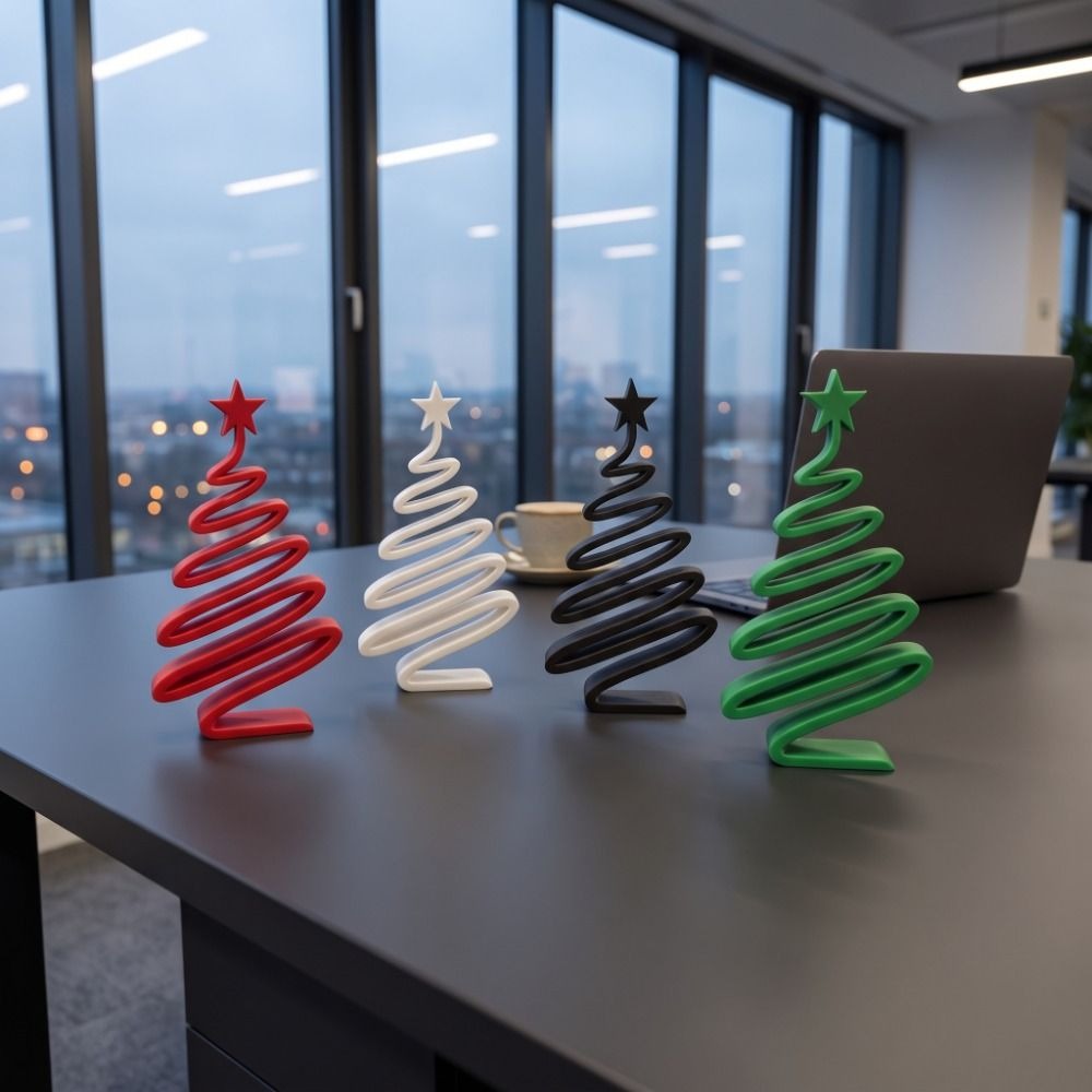 3D 프린팅 크리스마스 피규어 나선형 모양 홈 데코 크 - 3D Printing Xmas Ideas 리뷰 및 가격