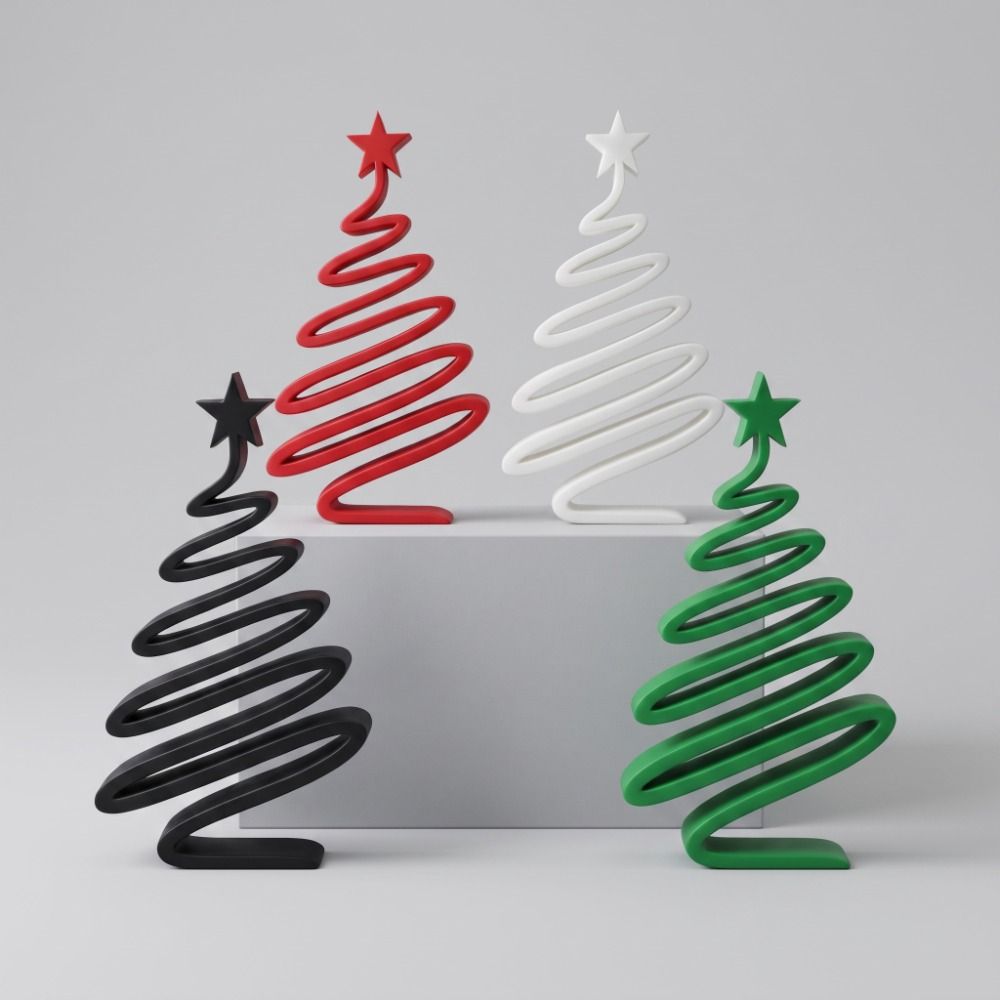 3D 프린팅 크리스마스 피규어 나선형 모양 홈 데코 크 - 3D Printing Xmas Ideas 리뷰 및 가격