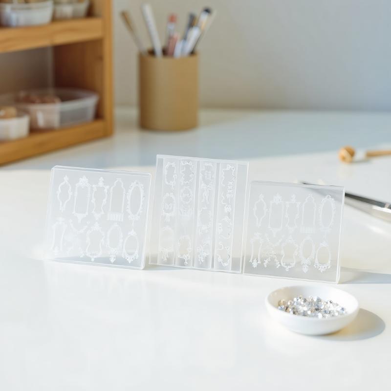 ❤️   1pc Bowknot 바다 해파리 쉘 로즈 리 - 3D Printing Nails 리뷰 및 가격