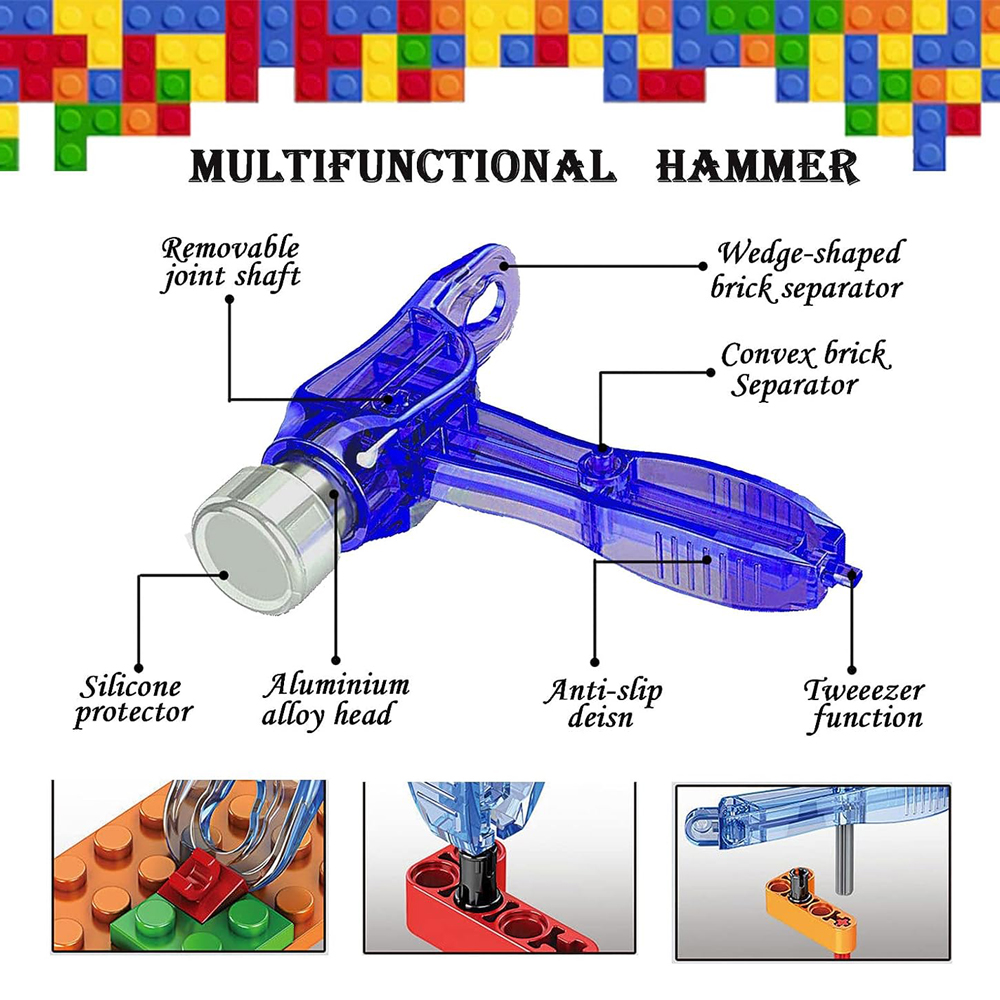 벽돌 장난감 측정 플레이트 빌딩 블록 펜치 클립 리무버 - 3D Printing Excavator 리뷰 및 가격