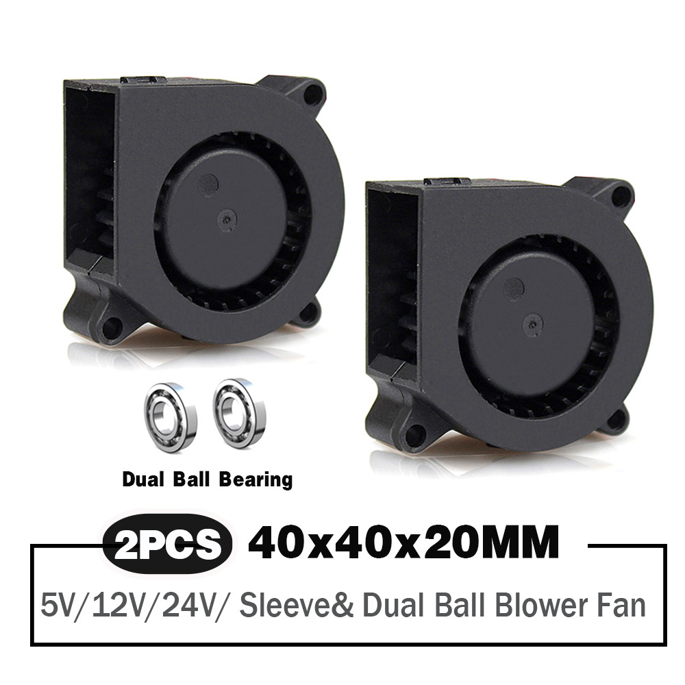 2 개 40mm 송풍기 팬 4020 40x40x20mm - 3D Printer Power Supply 리뷰 및 가격