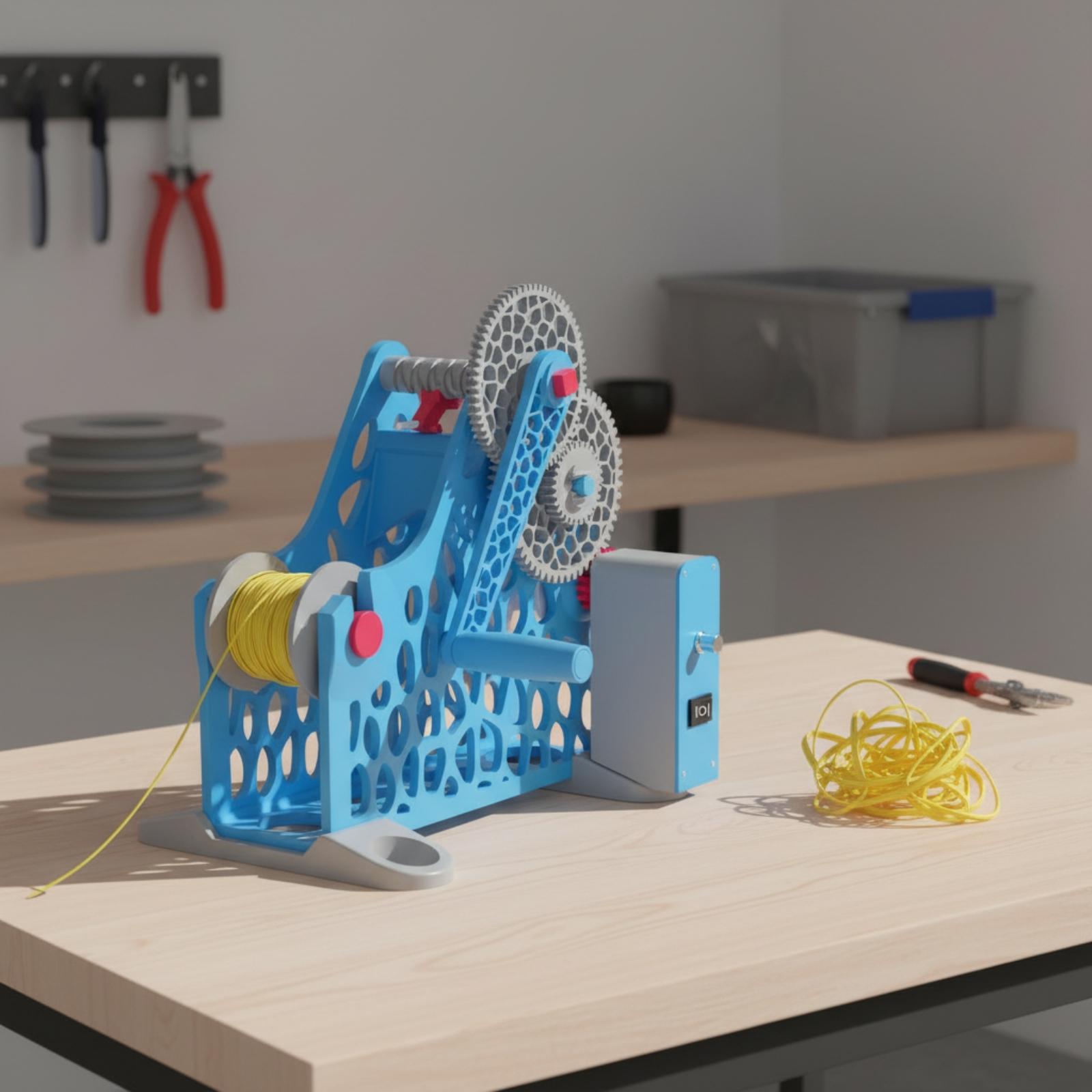 3D 프린팅 필라멘트 감기 기계, 스풀 재사용용, PL - 3D Printing Material 리뷰 및 가격