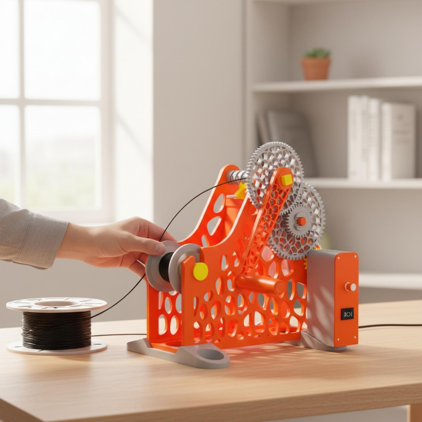 3D 프린팅 필라멘트 감기 기계, 스풀 재사용용, PL - 3D Printing Material 리뷰 및 가격