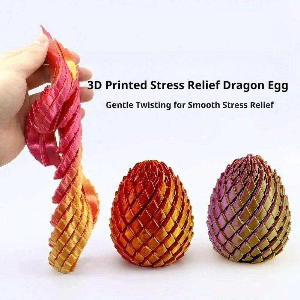 재미있는 3D 프린팅 드래곤 알 회전 피젯 토이 스트레 - 3D Printing Egg 리뷰 및 가격