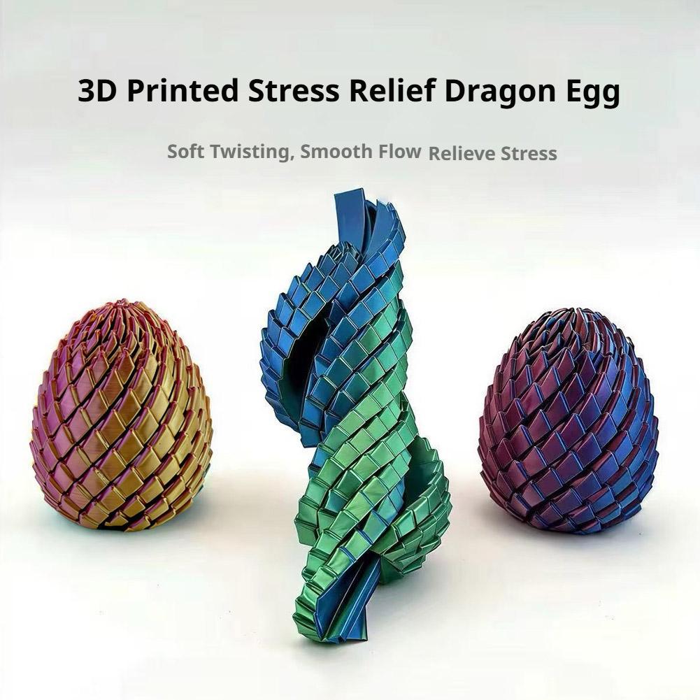 재미있는 3D 프린팅 드래곤 알 회전 피젯 토이 스트레 - 3D Printing Egg 리뷰 및 가격