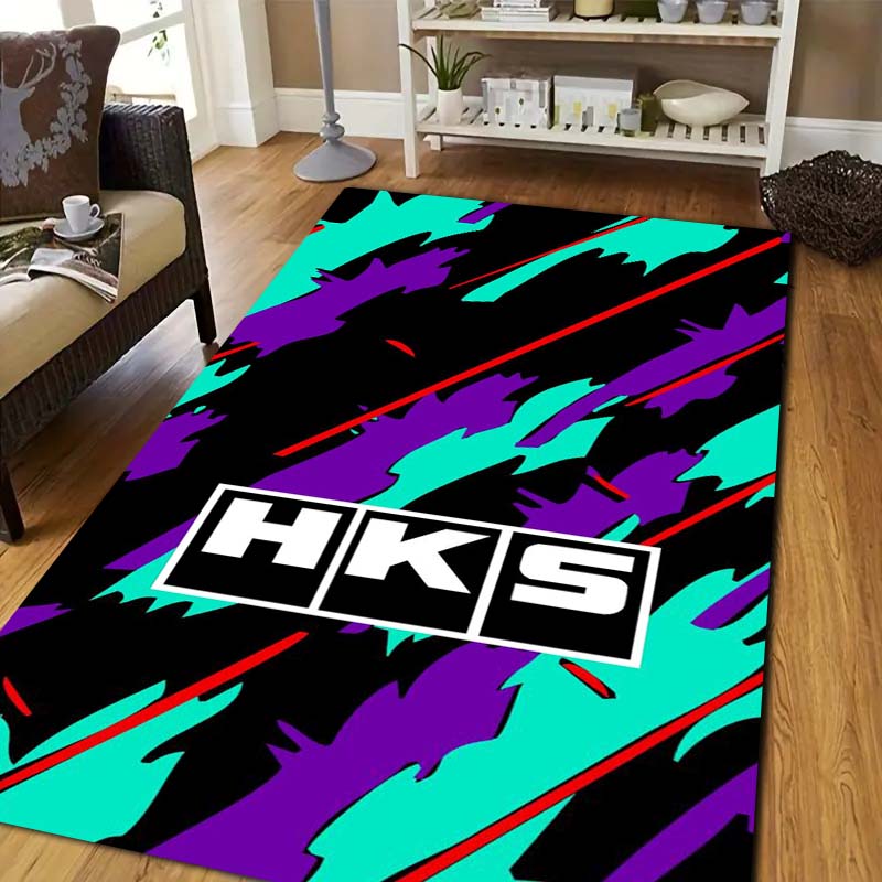 3D 레이싱 H-HKS 프린트 러그 논슬립 바닥 카펫  - 3D Printing Technology 리뷰 및 가격