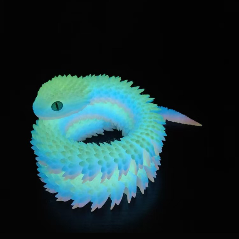 30/60/80cm 3D 인쇄 빛나는 뱀 움직일 수있는 - 3D Printing Egg 리뷰 및 가격