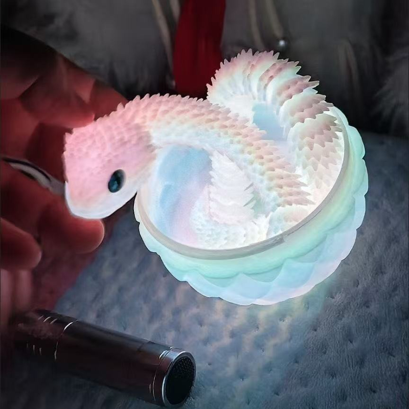 30/60/80cm 3D 인쇄 빛나는 뱀 움직일 수있는 - 3D Printing Egg 리뷰 및 가격