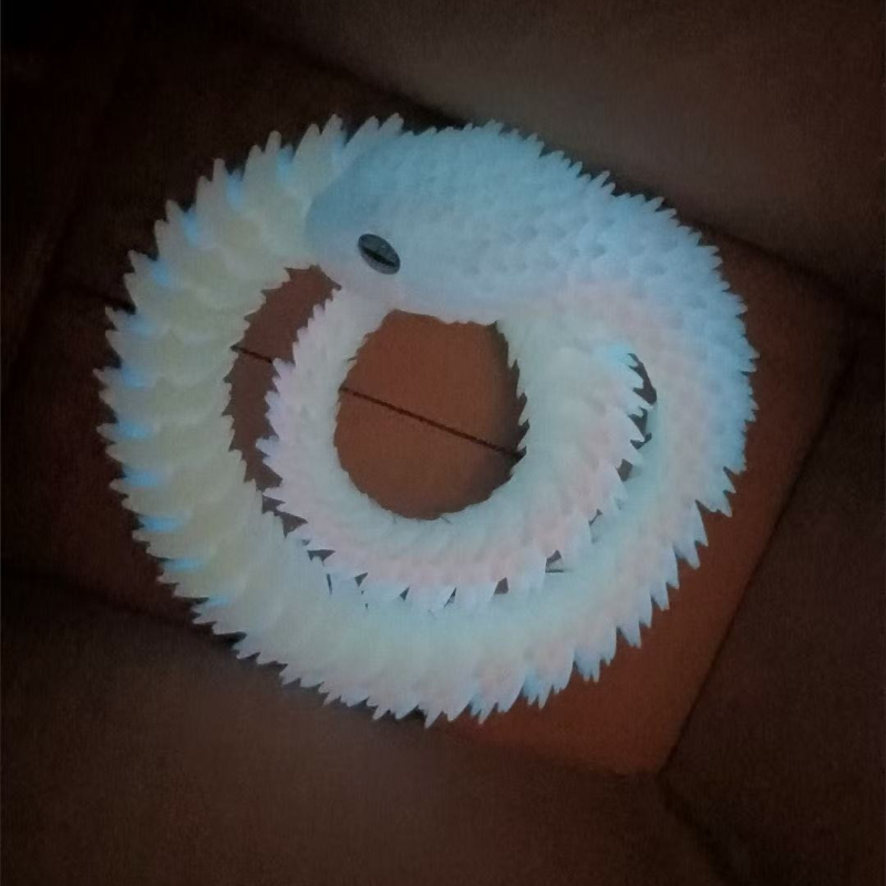 30/60/80cm 3D 인쇄 빛나는 뱀 움직일 수있는 - 3D Printing Egg 리뷰 및 가격