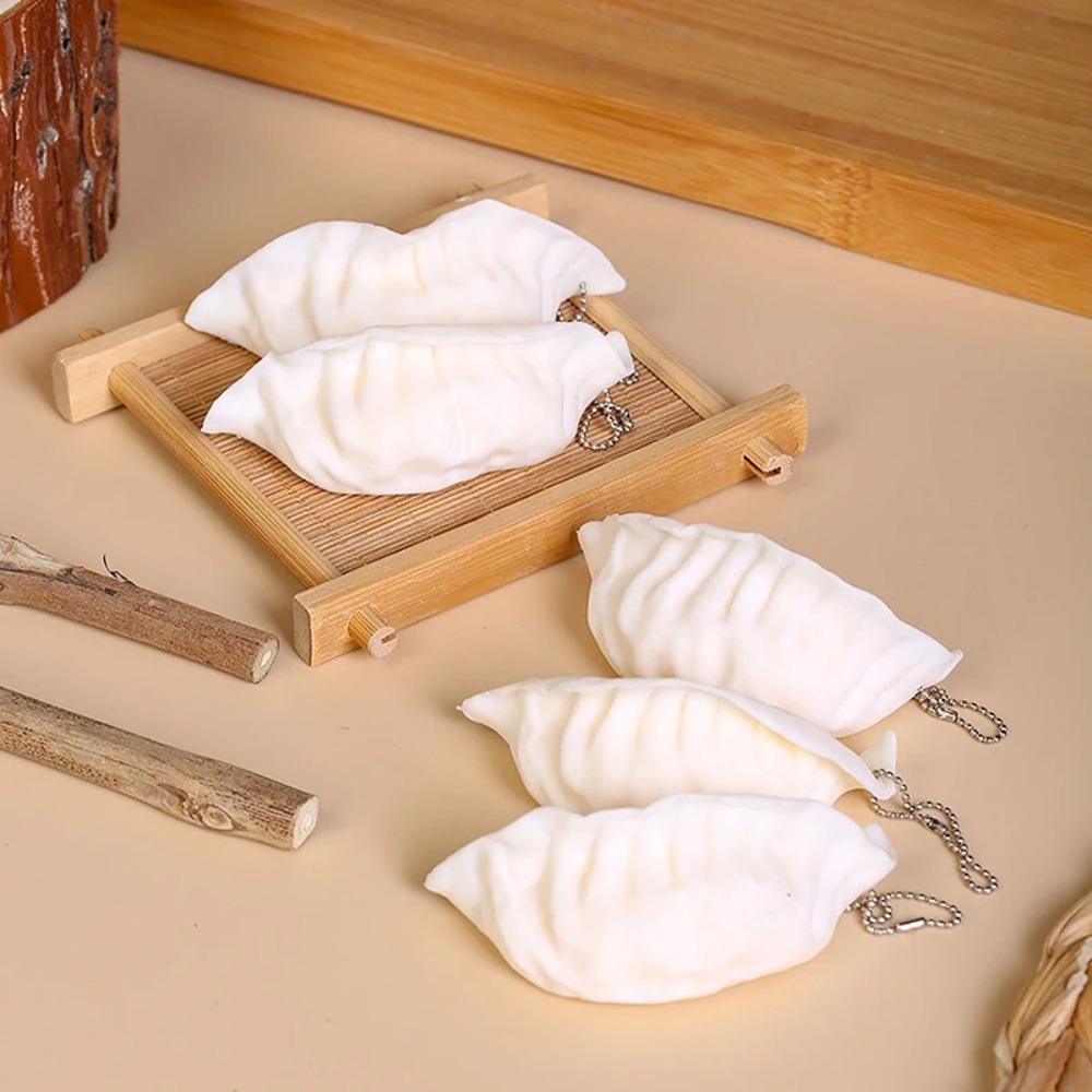 미니 시뮬레이션 음식 만두 열쇠고리 스트레스 해소 3D - 3D Printing In Food 리뷰 및 가격
