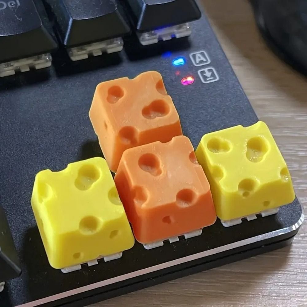 4pcs 3D 인쇄 치즈 케이크 키캡 창의적인 디자인  - 3D Printing Chess 리뷰 및 가격