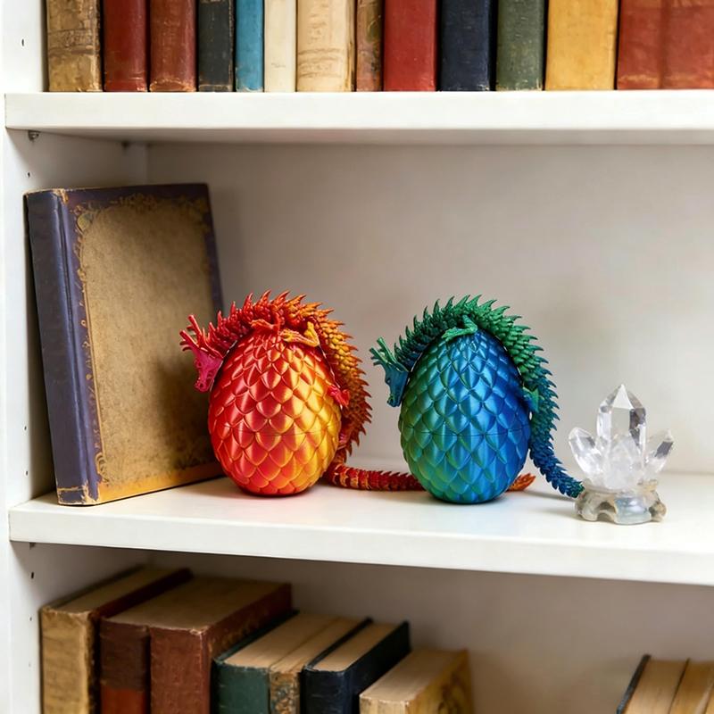 3D 프린팅 이동식 관절 드래곤 피규어 30cm, 드래 - 3D Printing Egg 리뷰 및 가격