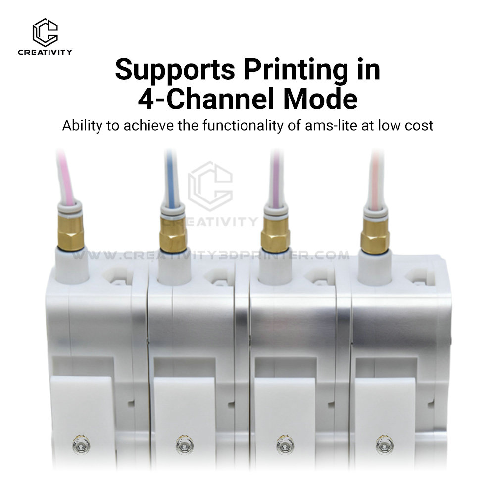 3D 멀티 컬러 프린팅 BMCU 피더 370C AMS  - 3D Printing Output 리뷰 및 가격