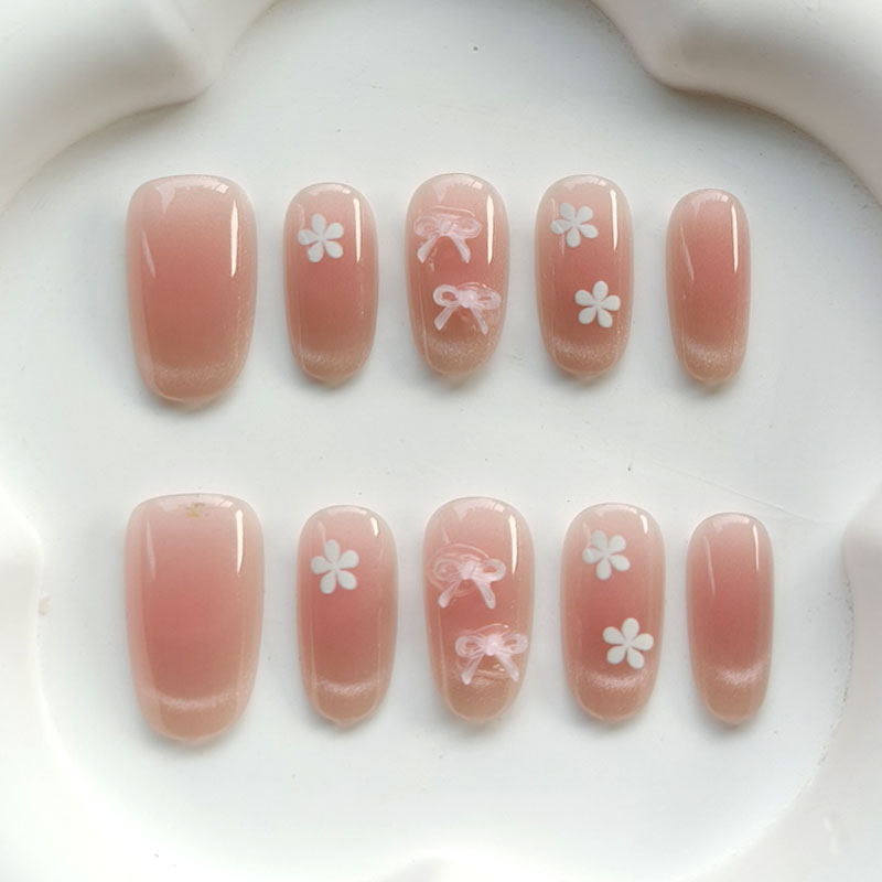 10개입 10대 소녀 패션 귀여운 핑크 퍼플 리본 사랑 - 3D Printing Nails 리뷰 및 가격