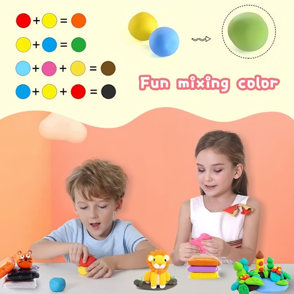 어린이 초경량 점토 DIY 세트 36 색상 DIY 장난 - 3D Printing Clay 리뷰 및 가격