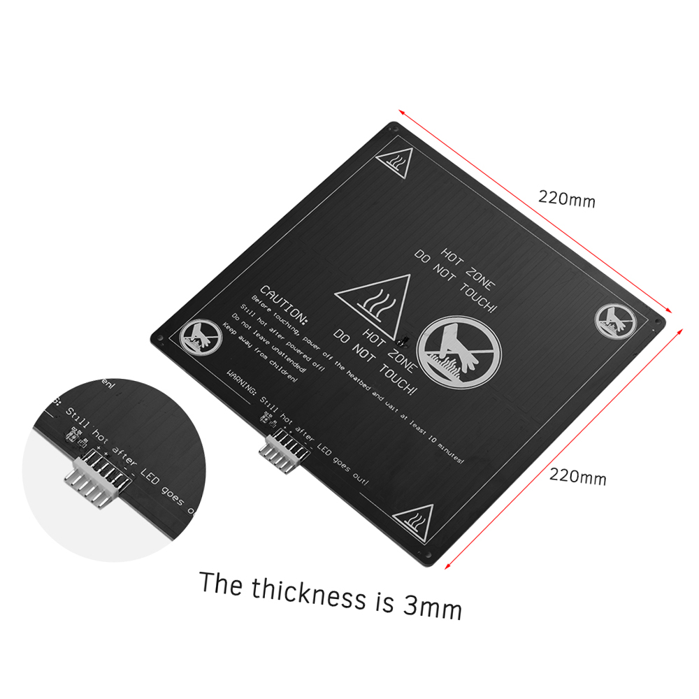 Anet 3D 프린터 부품용 알루미늄 온열 침대, 와이 - 3D Printer Power Supply 리뷰 및 가격