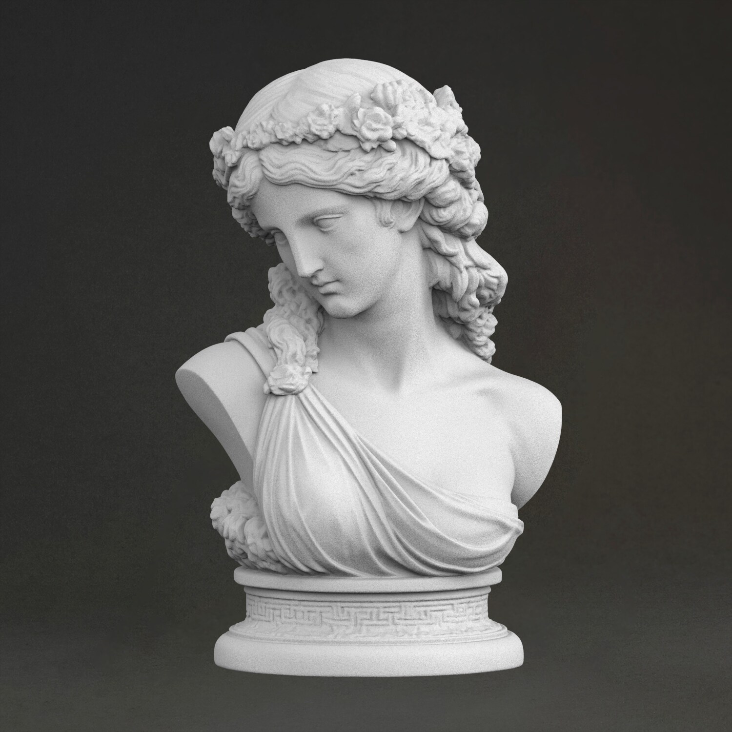 '아리아드네의 흉상' 조각상, 3D 프린팅 레진 소재, - 3D Printing Material 리뷰 및 가격