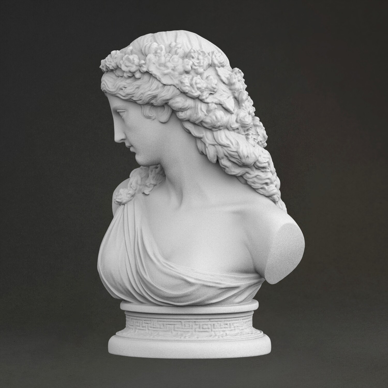 '아리아드네의 흉상' 조각상, 3D 프린팅 레진 소재, - 3D Printing Material 리뷰 및 가격